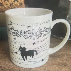 Black and White Cat Mug